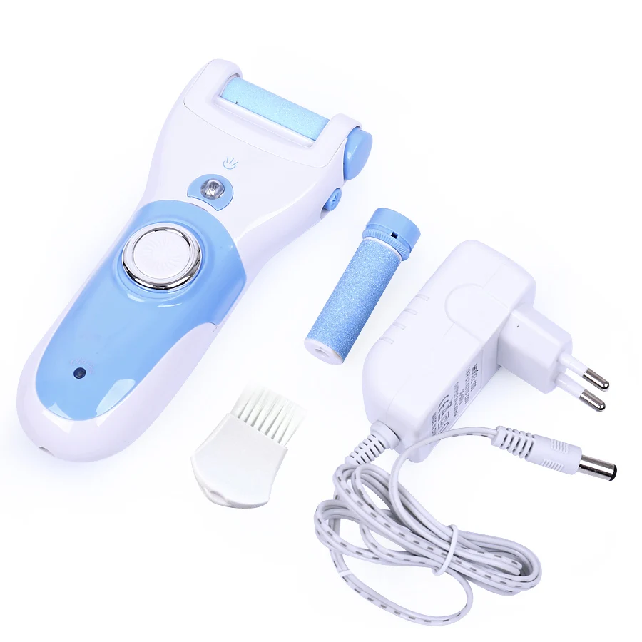 2pcs Roller Grinding Head Replacement + Electric Foot Callus Remover