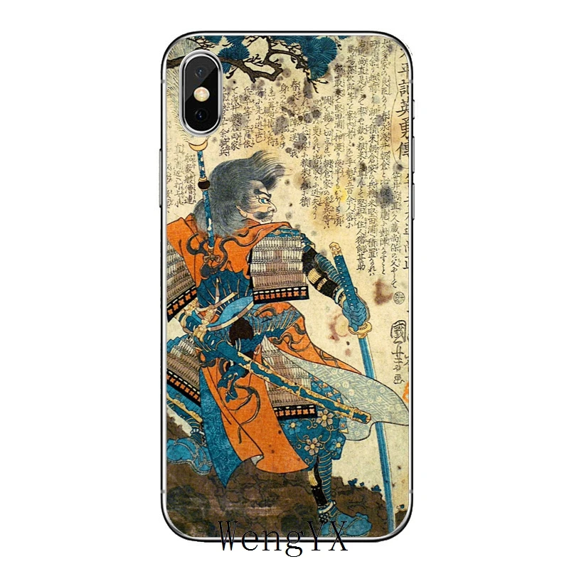 Тонкий мягкий чехол из ТПУ для телефона Xiaomi Redmi 3 3s 4 4A 4x5 plus pro Note 5 5A Ukiyo e в японском