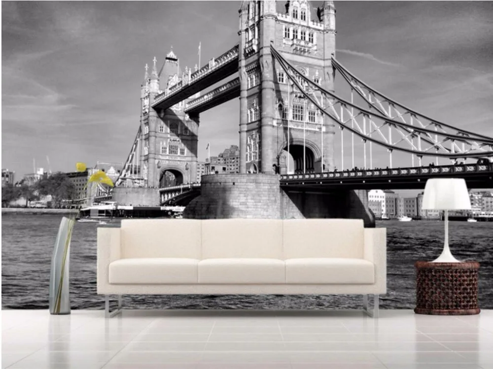 Aliexpress.com : Buy Custom photo 3d wallpaper The tower bridge of