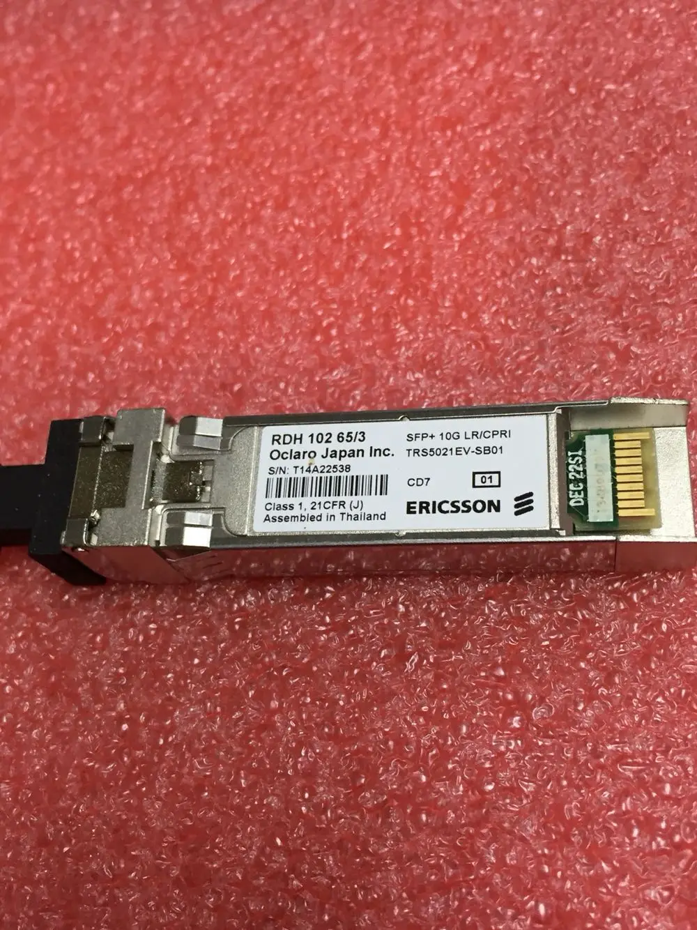 Ericsson RDH 102 50/1 SFP + 10 г oclaro TRS2001EN-0039 SFP + модуль оптического волокна