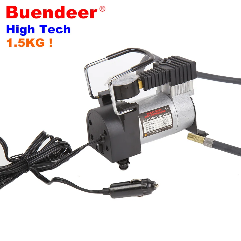 High Power Car Tire pump Air Compressor Heavy Duty 12V 150PSI