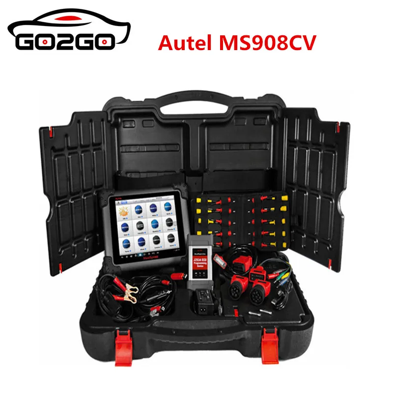

Autel Maxisys 908 CV Diagnostic Scanner Full System ECU Coding MS908 CV for Heavy Duty Functions of codes, live data etc.
