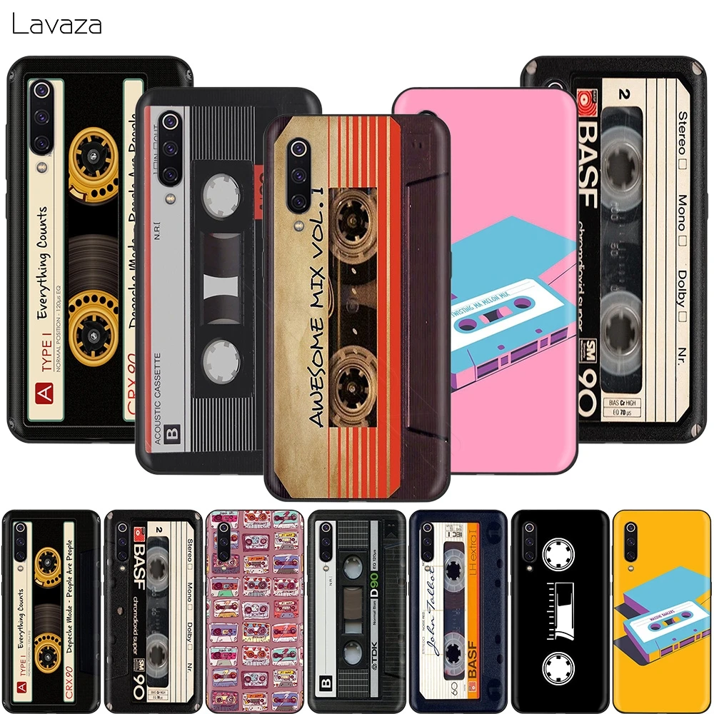 

Lavaza Original Retro Cassette Tape Case for Xiaomi Redmi Note 8 7 6 6A 5 5A 4 4X 4A Go Pro Plus Prime