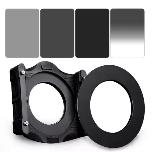 Best Price Zomei Square 100mm *150mm Neutral Density Filter Full Color Grey  ND4 ND8 ND16 Gradient Grey ND 16 Set for Cokin Z pro.