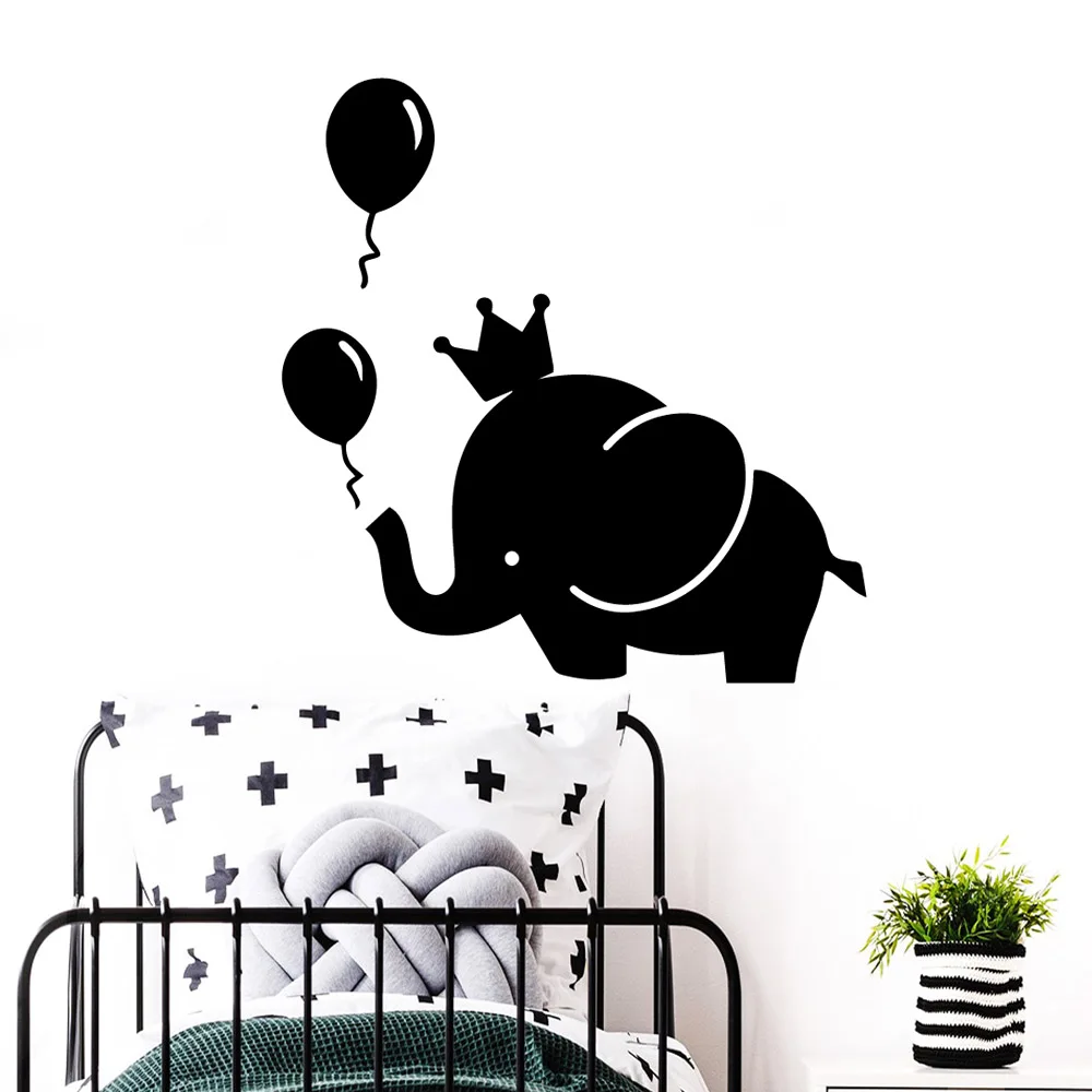 

Diy Baby elephant Wall Art Decal Decoration Fashion Sticker For Baby's Rooms Decoration Accessories Murals