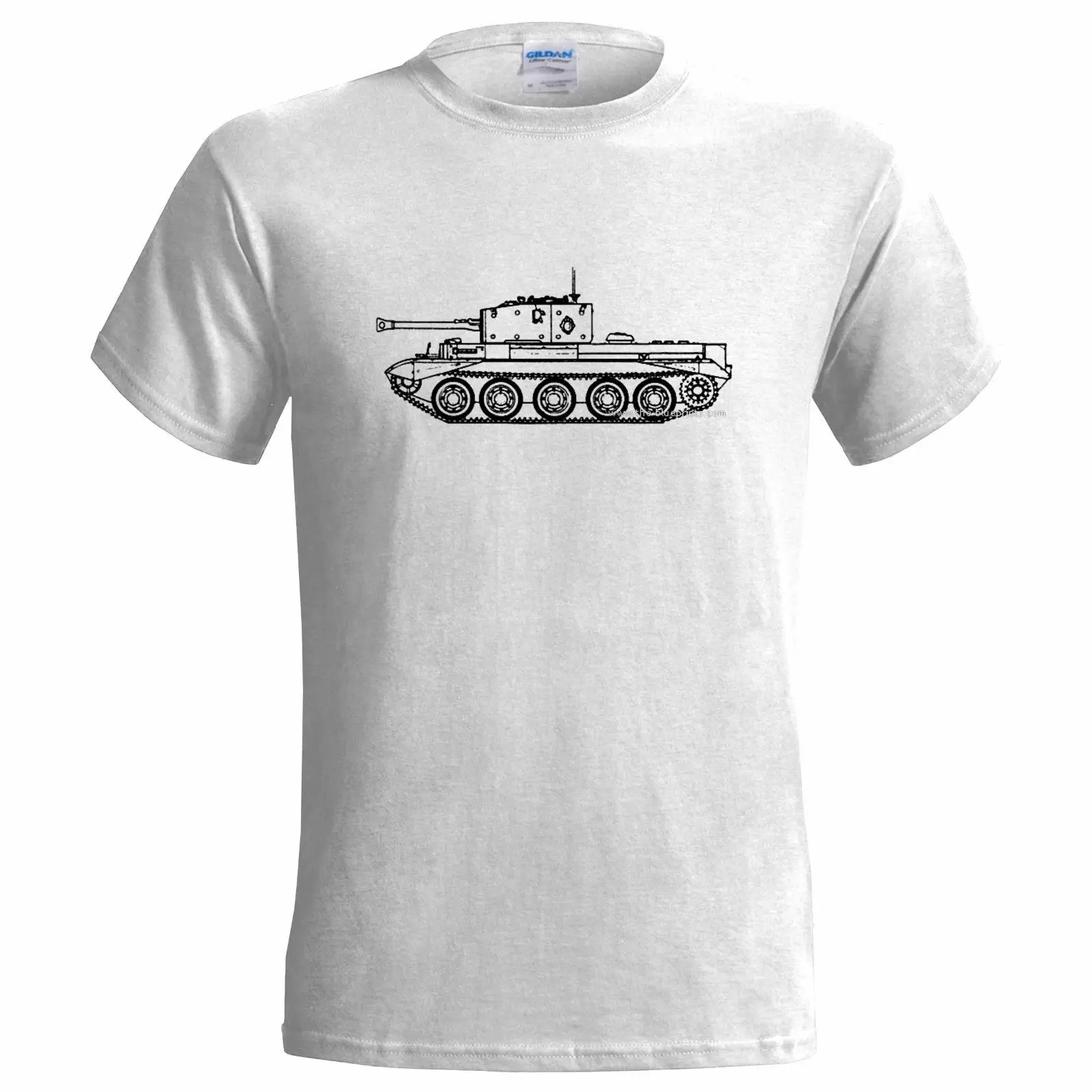 Брендовая Новинка 2019 брендовая футболка хлопковая одежда новинка Cromwell A27M Tank Cruiser