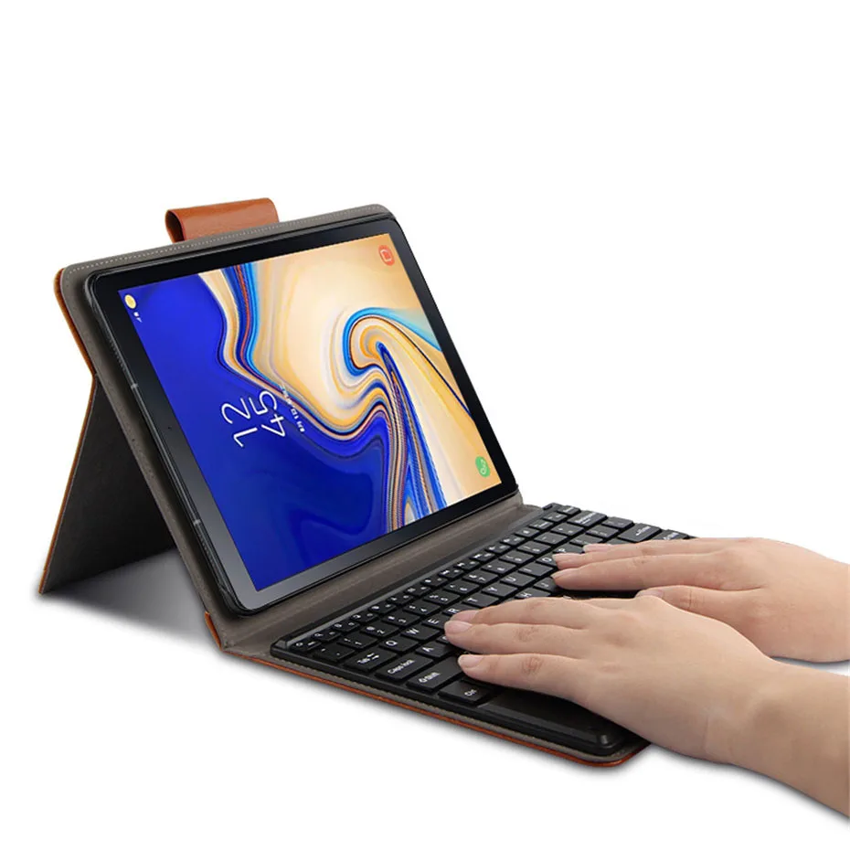 Чехол для samsung Galaxy Tab S4 10,5 SM-T830 T835 T837 Bluetooth Клавиатура Защитный чехол из искусственной кожи чехол для планшета ПК многоязычный