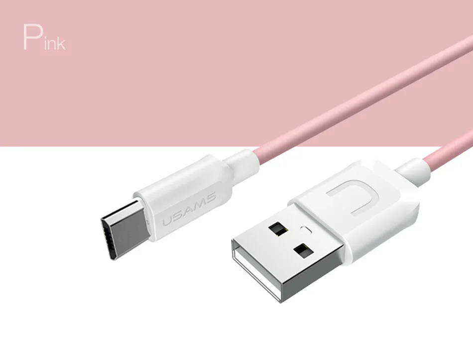 USAMS кабель для передачи данных для Android Xiaomi Micro USB Max 2A Быстрый зарядный кабель для передачи данных для samsung Microusb для синхронизации данных Зарядное устройство кабель 10 шт./упак