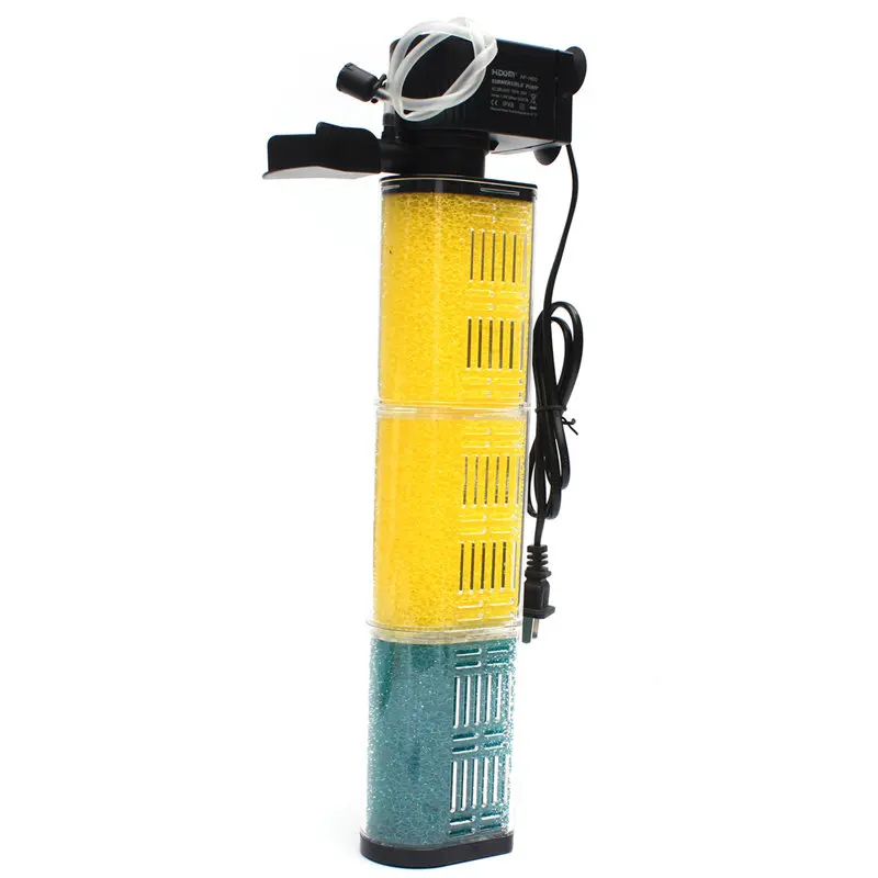 Big SALE Wholesale Price 75x55x410mm Water Fish Tank Aquarium Filter Pumps 220240V 50Hz