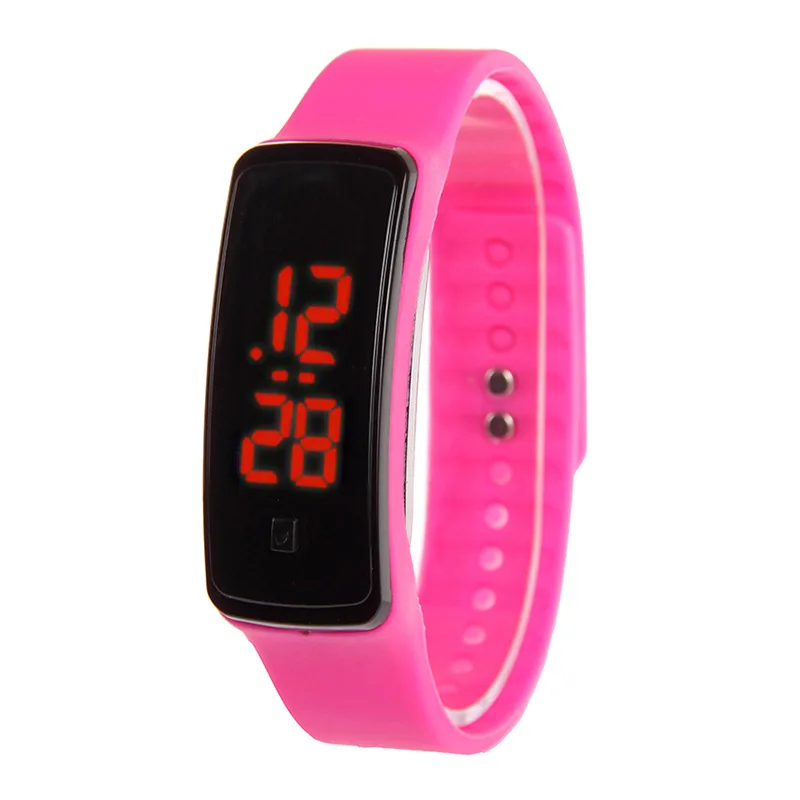 BXboxue Brand Digital Watch Men Casual Outdoor Sports Silicone Bracelet LED Watch Women Fashion Wristwatch Relogio Clock Gift