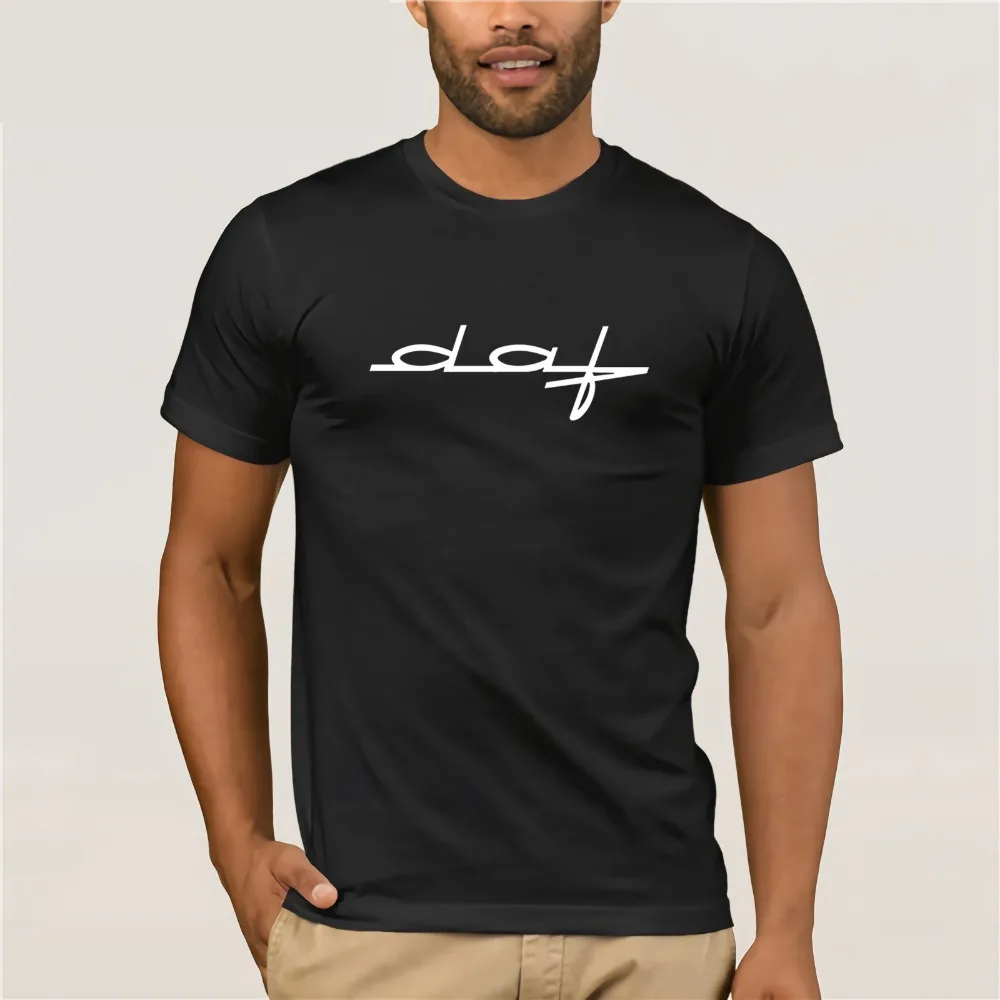

Daf T-Shirt Mens Online 2019 Navy Blue Shirt For Man Plus Size 3xl Tee Shirt Online Store Camisa