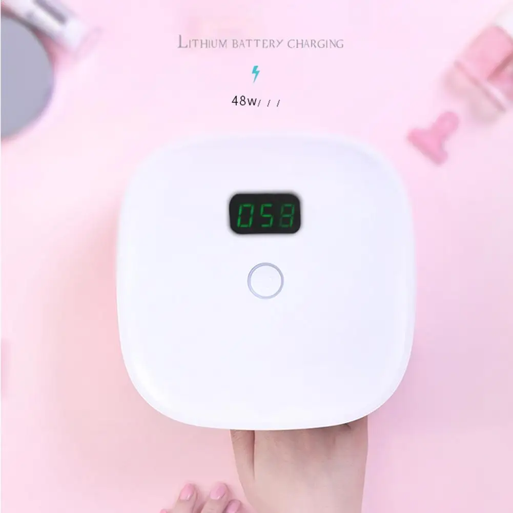 

48W UV LED Nail Dryer For Nail LED UV Lamp For Manicure LCD Display Drying All Gels Nail Polish Nail Art Tools