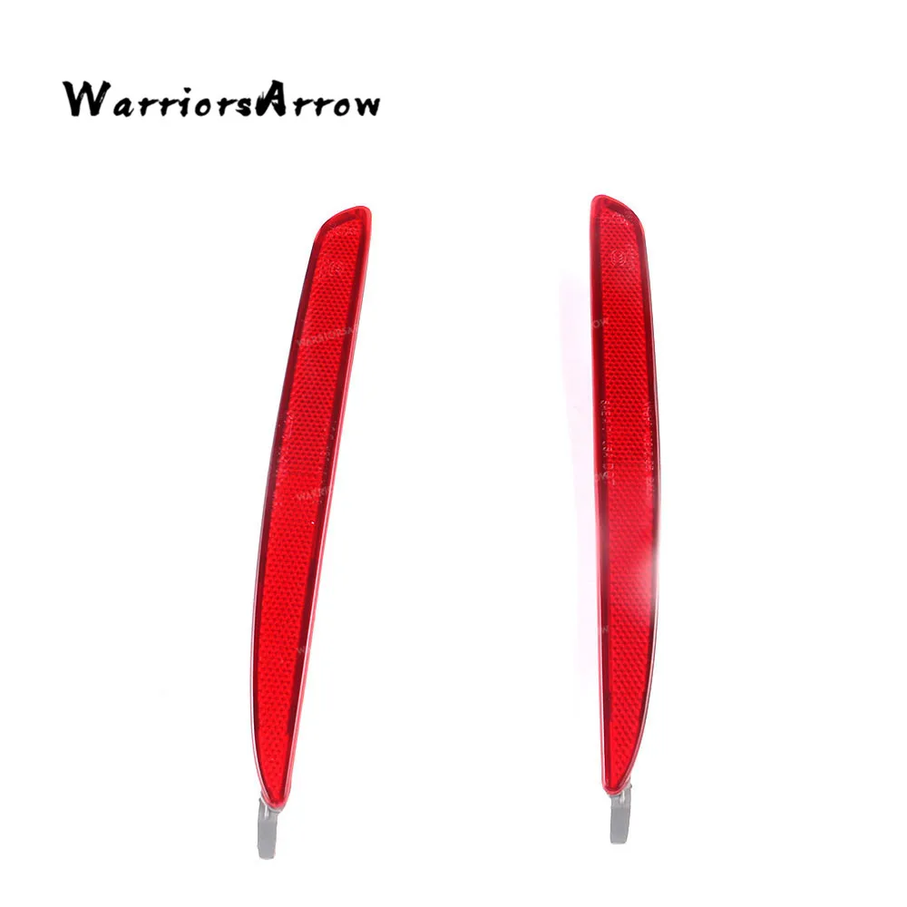Pair Left Right Rear Bumper Guard Reflector For MAZDA 6 2006 2007