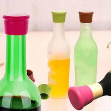 Силиконовая бутылка соевый соус пивная бутылка Пылезащитная свежая Крышка Вакуумная стеклянная бутылка Пробка для вина Бутылка для приправ напитков