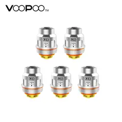 Оригинальный 5 шт. VOOPOO UFORCE замена катушки 0.4ohm/0.23ohm/0.13ohm/0.4ohm/0.15ohm катушки для UFORCE/UFORCE T1 бак/VOOPOO слишком комплект