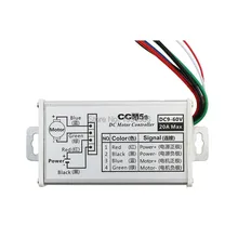 Регулируемый 9-60 в 20A DC мотор регулятор скорости RC PWM управление 0- контроль регулятора переключатель 9 в 12 В 24 в 48 в 60 в