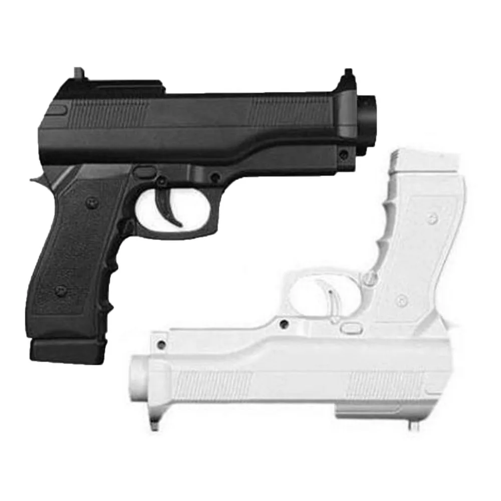 

2 PCS Light Gun Pistol Shooting Sport For Nintendo Wii Remote Auto Pistol Gun Controller Handle Controller
