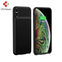 Внешний Резервное копирование Мощность банк чехол для iPhone Xs Max Xr продлить Батарея панель телефона высокое Ёмкость Портативный Зарядное устройство ультра тонкий красный