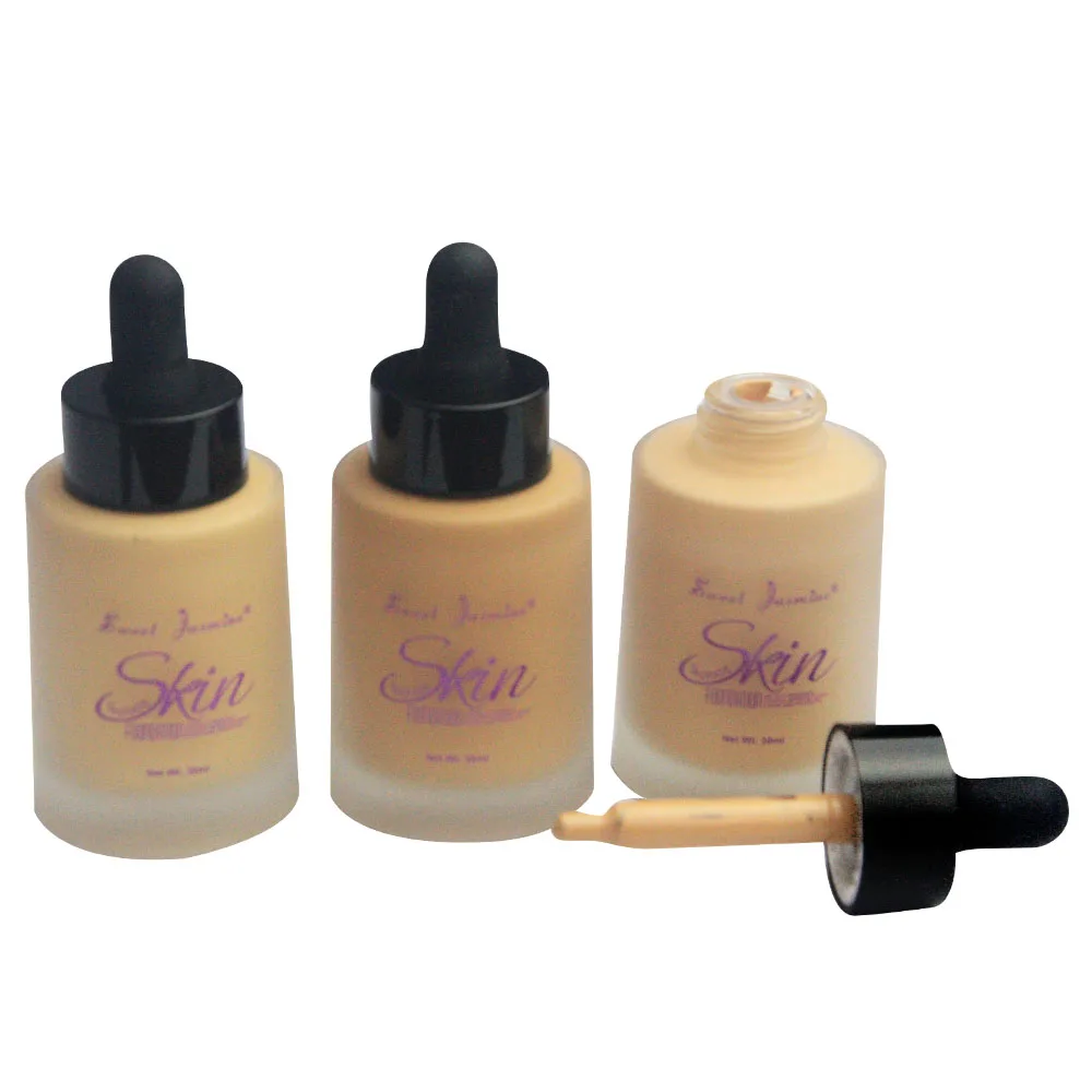 

ZD 1PC Liquid Foundation Smooth Moist Long Wear Foundation Face Makeup B8017B