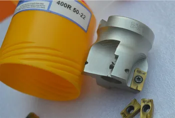 

FREE SHIPPING BAP 400R-50-22-4F indexable face milling cutter 4Flute end mill for APMT1604PDER