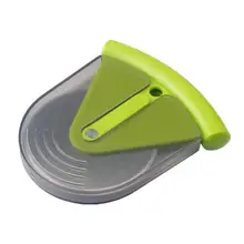 Маленький нож из нержавеющей стали для резки пиццы с крышкой ABS, кухонная помощь