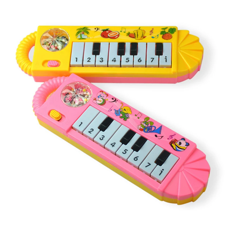 

New Baby Toy Musical Instrument Kids Musical Educational Puzzle Small Eight-key Portable Music Keyboard Music Toys