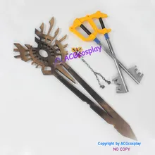 Королевство Сердца рождение во время сна неполный X-Blade костюм для косплея prop