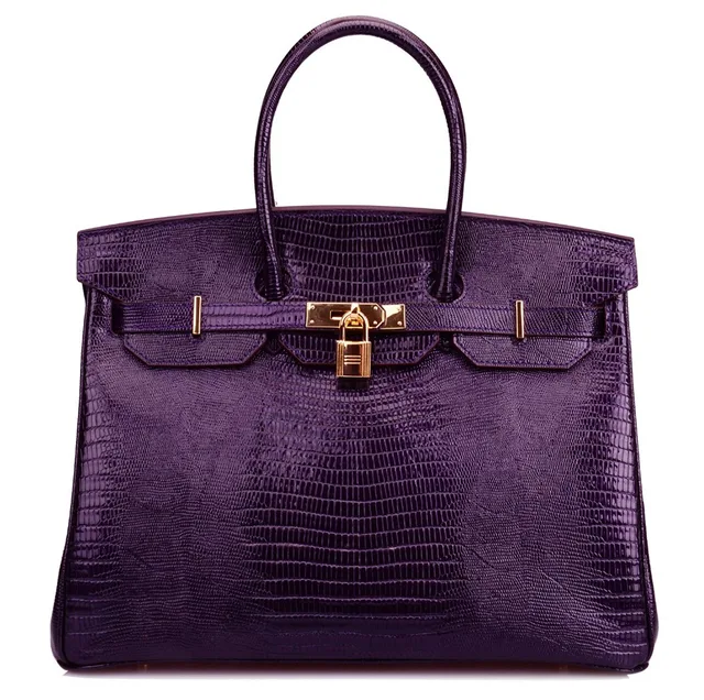 Ainifeel Women S Lizard Embossed Padlock Patent Leather Handbags Ainifeel Women S Lizard Embossed Padlock Patent Leather Handbags Briefcase