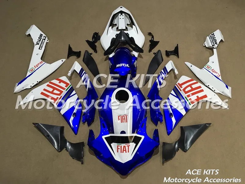 ACE Комплекты ABS мотоцикла обтекатель для YAMAHA YZF-R1 2007 2008 все виды цвет № 1975