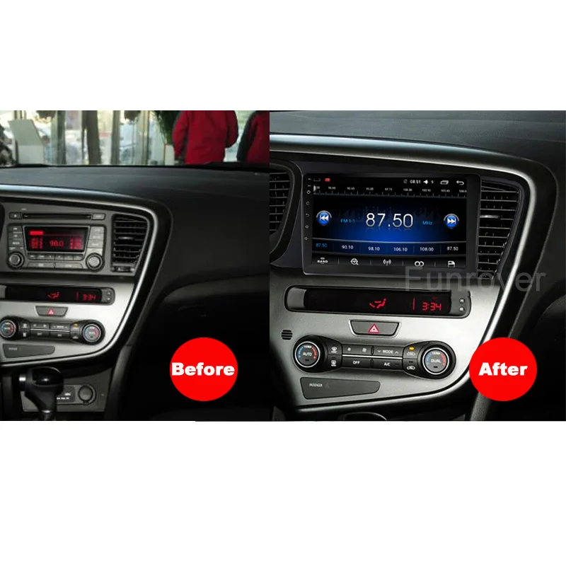 Top Funrover 9" Android 8.0 2 din Car DVD Player for Kia K5 Kia Optima 2011-2015 gps radio RDS stereo multimedia usb wifi video navi 6 Top Funrover 9" Android 8.0 2 din Car DVD Player for Kia K5 Kia Optima 2011-2015 gps radio RDS stereo multimedia usb wifi video navi 6