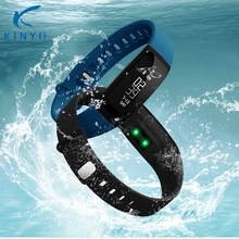 Смарт-браслет пульсометр кровяное давление браслет с датчиком фитнес-трекер вызов напоминание для телефонов Android iOS