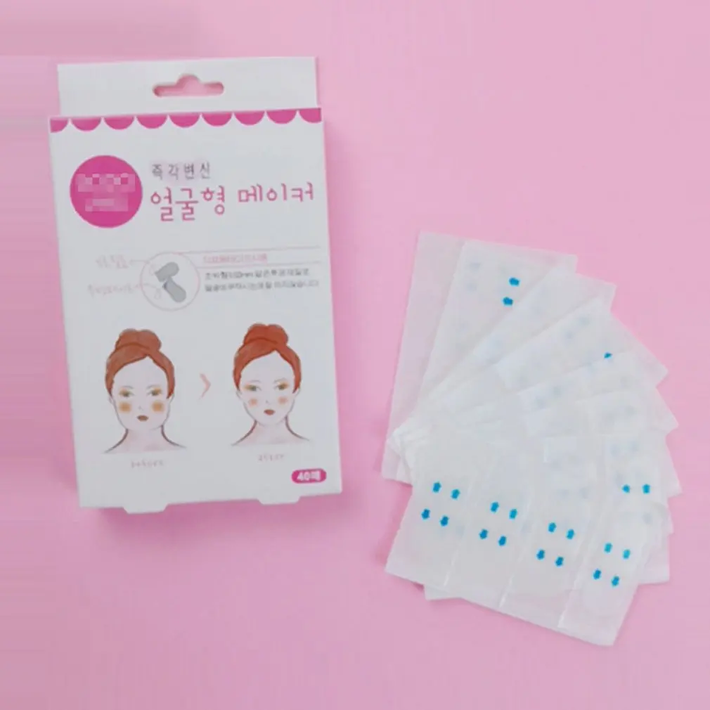 

V Face Stickers Facelifting Artifact Invisible Stickers Girl Beauty Supplies