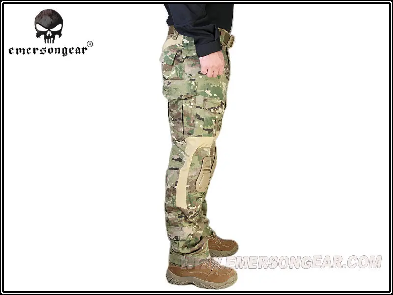 Emerson G2 тактические штаны с наколенниками для страйкбола боевой тренировочный