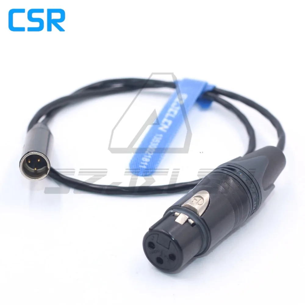 xlr fêmea, cabo de áudio de câmera