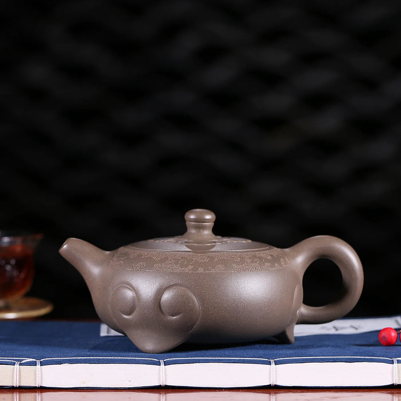 

One Wishes Gu Peng Cheng Purple Ink For Imprinting Of Seals Kungfu Online Teapot Tea Set Wholesale A Piece Of Generation Hair