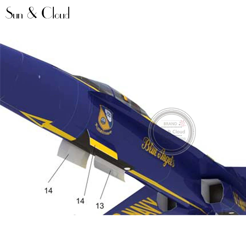 1:48 3D Макдоннелл Дуглас F/A-18 Hornet истребитель самолет Бумажная модель сборная ручная работа игра-головоломка DIY детская игрушка