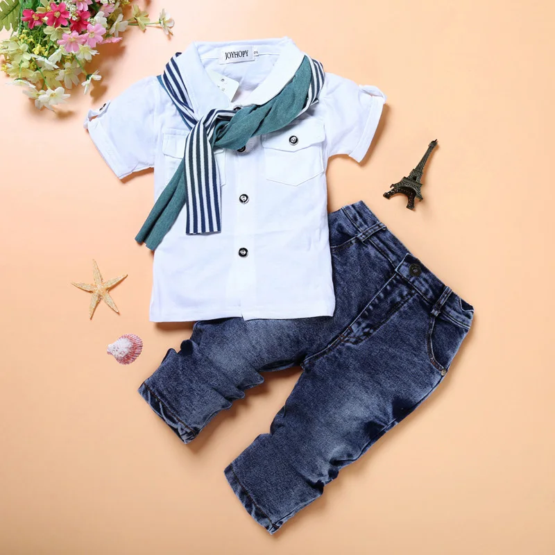 T-shirt+Jeans Sport Suits Wear 2 3 4 5 6 7 Year