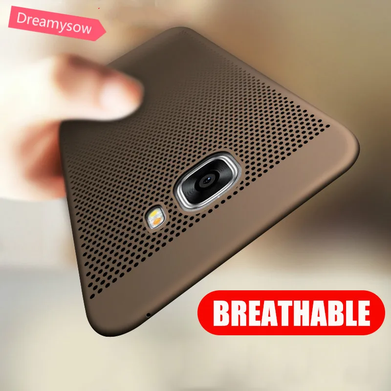 

Heat dissipation PC Case For Samsung Galaxy S6 S7 edge S8 S9 Plus A3 A5 A7 2016 J3 J5 J7 2017 Prime Note9 8 A8 2018 Cooling Case