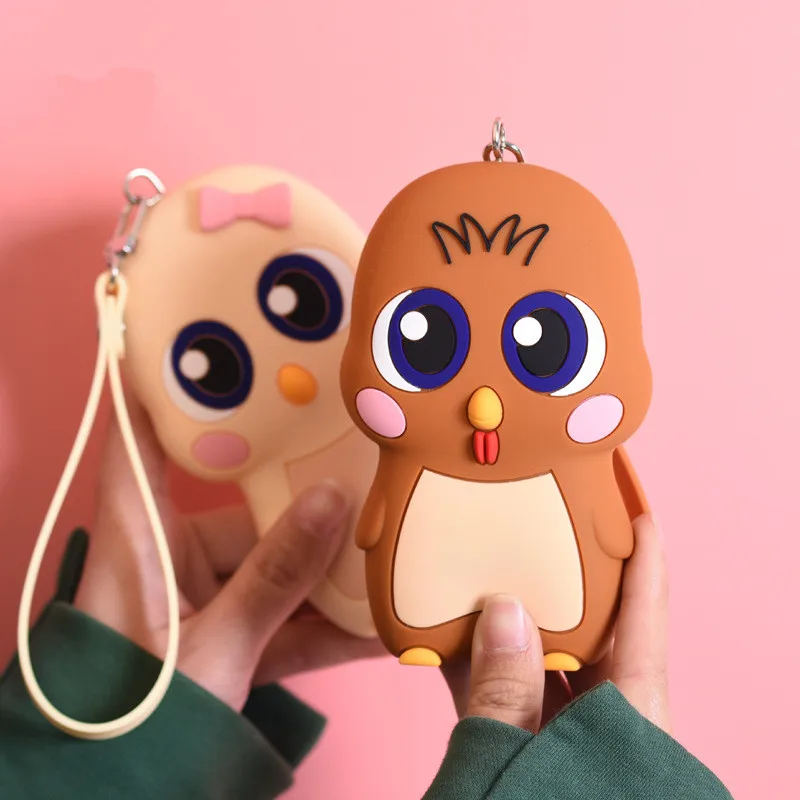 082 10 De Réduction2019 Nouveau Dessin Animé Chien Forme Portable Mignon Belle Couleur Bonbon Porte Monnaie Silicone Mini Pièce Sac Clé