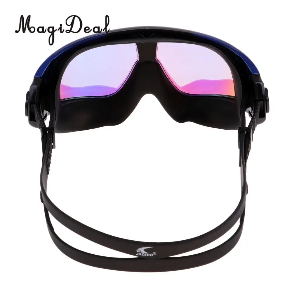 MagiDeal Unisex Anti-Fog Diving Mask Snorkeling Kayak Goggles w/ Ear Plug for Water Sports Freediving Swimming SCUBA Snorkeling
