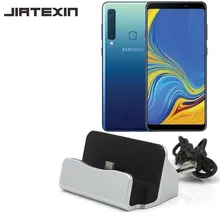JIATEXIN для samsung Galaxy A9() рабочего синхронизации данных Тип-C USB кабель док-станции для Galaxy A9 Star Pro/A9s Тип C адаптер