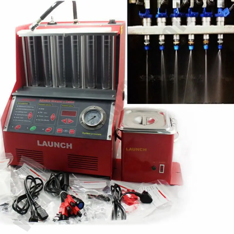 Launch CNC602A Automotive fuel injector tester&cleaner 220V/110V with
