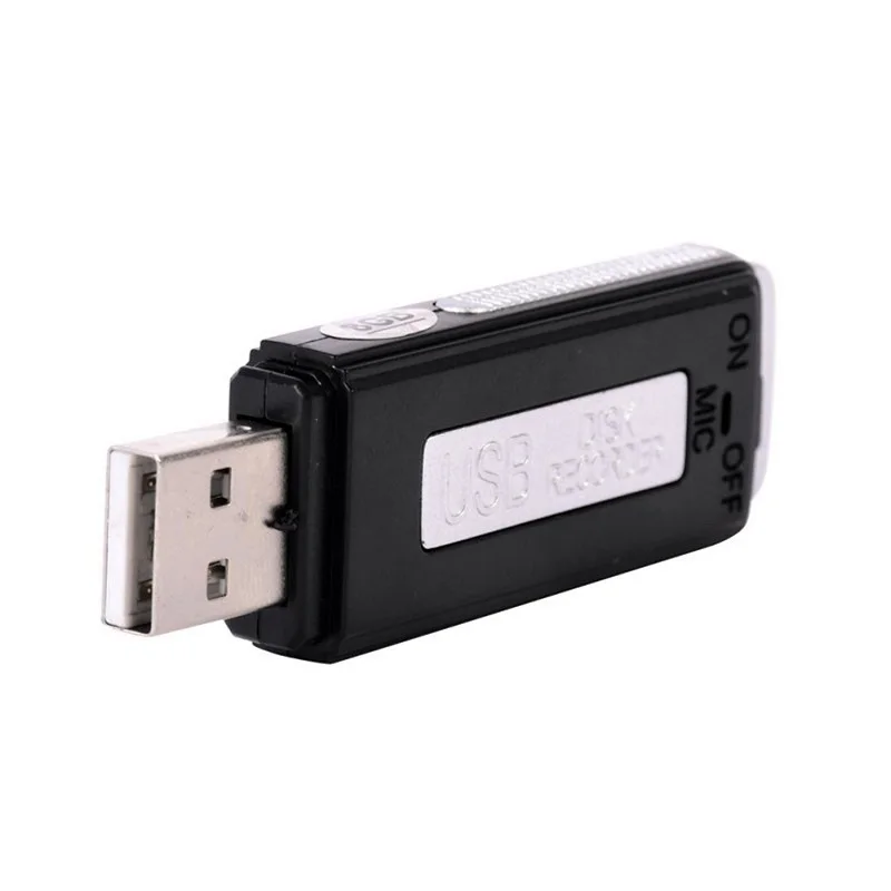 2-в-1 8GB USB драйвер Цифровой Аудио Голос Регистраторы U флэш-диск Портативный Запись диктофон