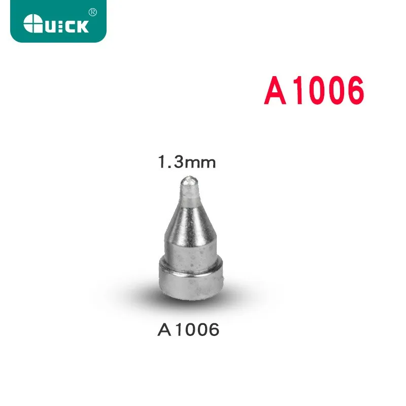 1 шт. QUICK A1004/A1005/A1006/A1007 Автоматическая всасывающая Оловянная Насадка Пистолет наконечник для QUICK 201B QUICK201A - Цвет: A1006