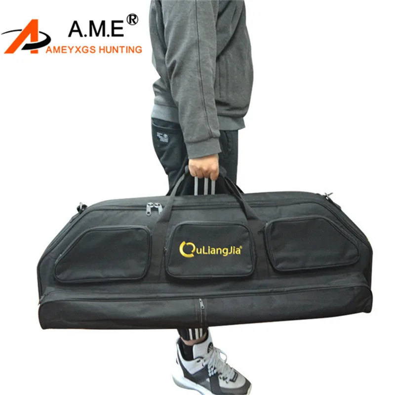 

1Pc Archery Compound Bow Bag Holder Carry Case Black For Compound Bow Outdoor Hunting Shooting Archery Accessories