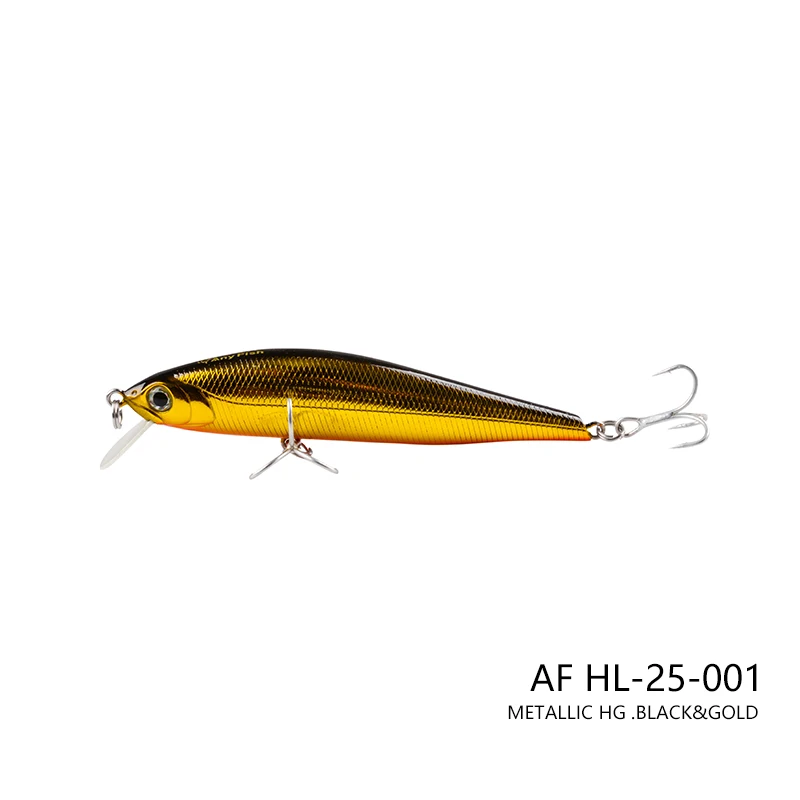 ANYFISH CBL MINNOW 95F плавающая приманка для рыбалки 9,5 см 11,2 г жесткая приманка с 2 рыболовными крючками Aritificial Bait 3D Глаза глубина 1-1,2 м - Цвет: AF HL-25-001