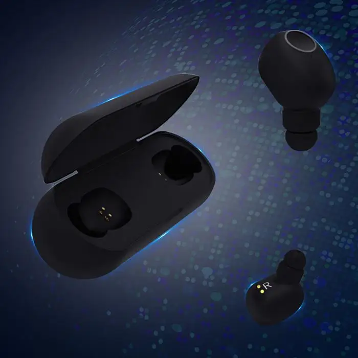 TWS мини беспроводные Bluetooth наушники стерео гарнитура наушники с микрофоном для iPhone samsung Xiaomi наушники с зарядным устройством
