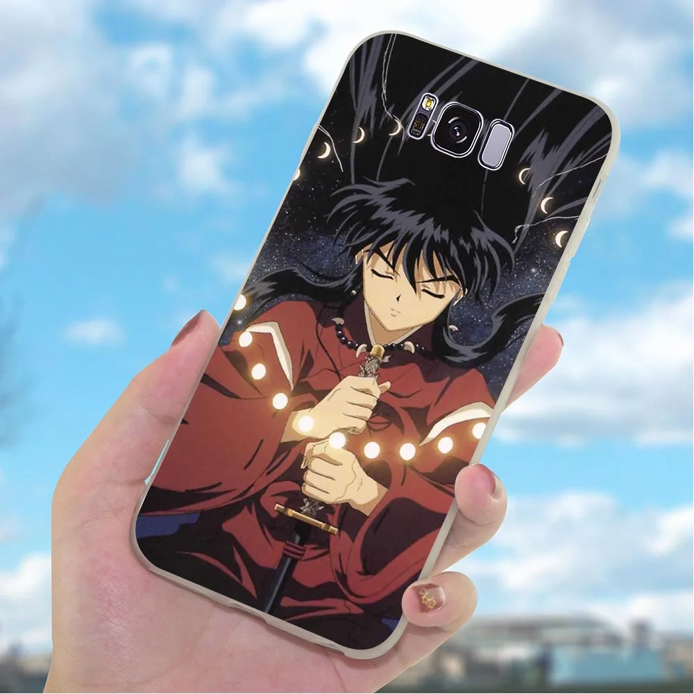

Phone Cover for Galaxy A7 2018 Case A6 Plus A5 A8 A9 A10 A20 A30 A40 A50 A70 Samsung J3 J5 J6 J7 EU Inuyasha Anime
