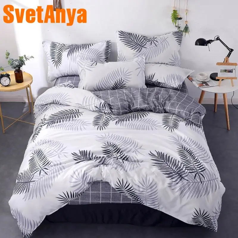 Svetanya Fashion Sheet Pillowcase Duvet Cover Set Cheap Bedding