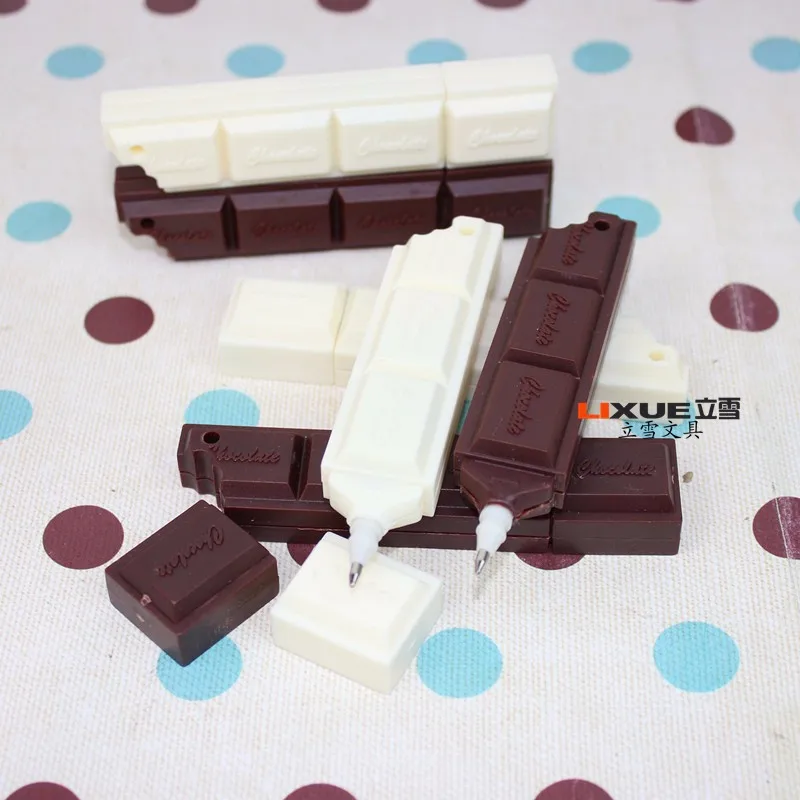 Novetly Chocolate Ballpoint Pens Creative Korean Stationery Caneta Students Pen Office School Supplies Factory Cheap Sale 04